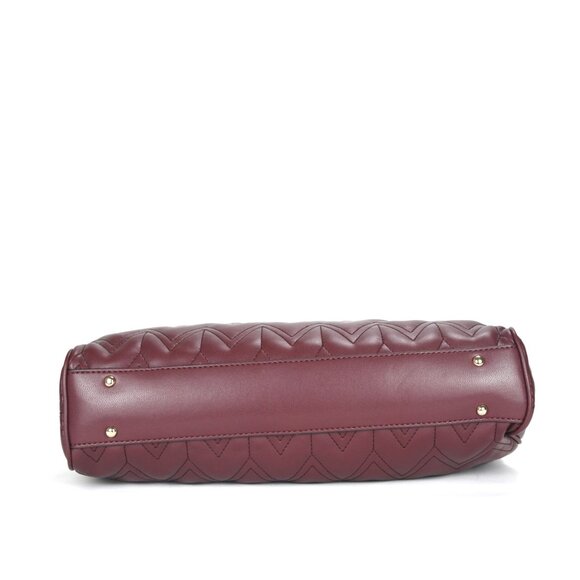 Guess Eda Large Hobo Bag - Burgundy - Picture 7 of 10